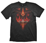 Tričko Diablo 3 - Burning, Black, M