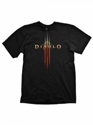 Tričko Diablo 3 - Diablo lll Logo, M