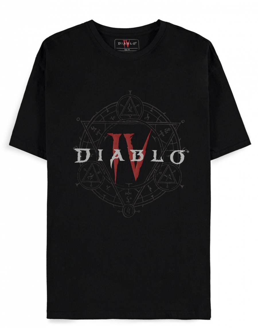 Difuzed Tričko Diablo IV - Pentagram (velikost S)