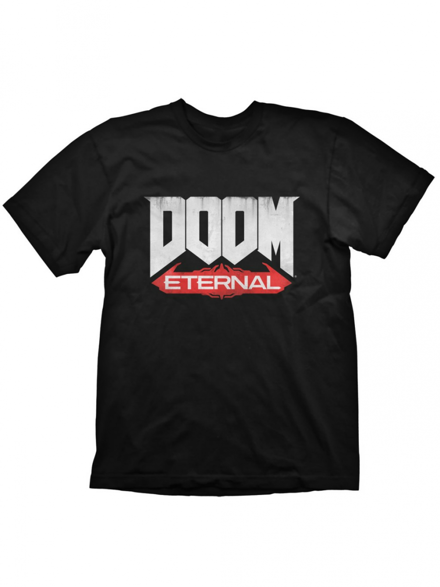 Gaya Entertainment Tričko Doom: Eternal - Logo (velikost L)