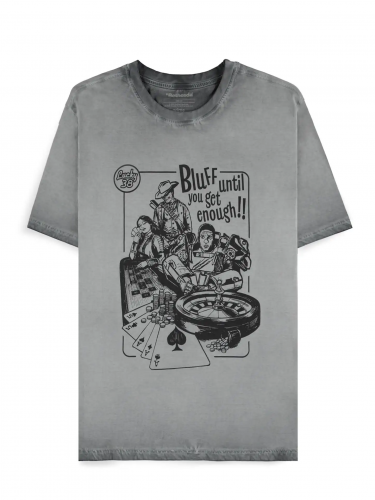 Tričko Fallout - Bluff until you get enough!