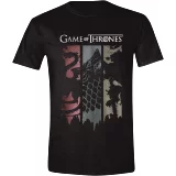 Tričko Game of Thrones - Sigils Banner