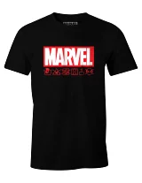 Tričko Marvel - Logo Washcare Label