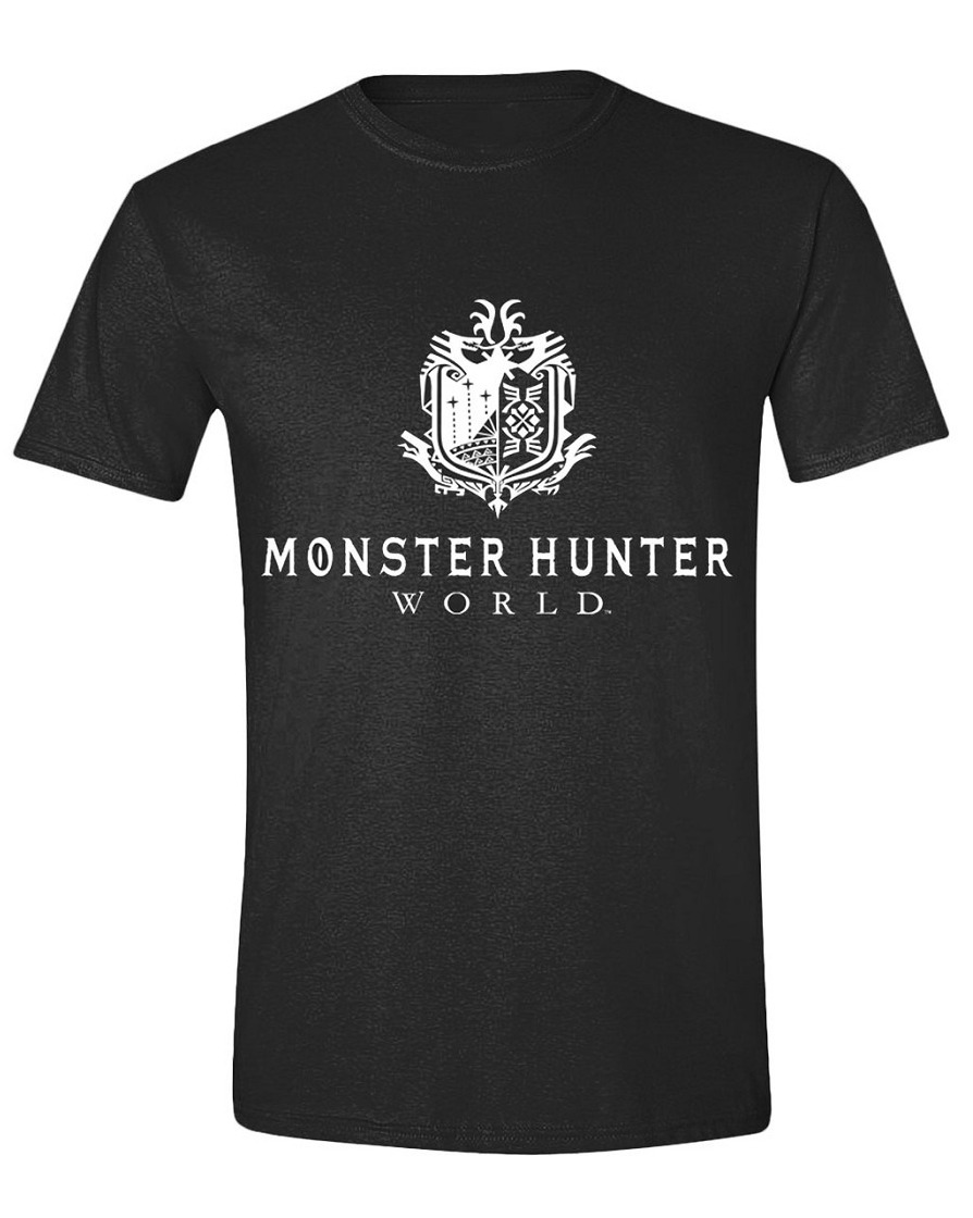 Tričko Monster Hunter World - Logo (velikost M)