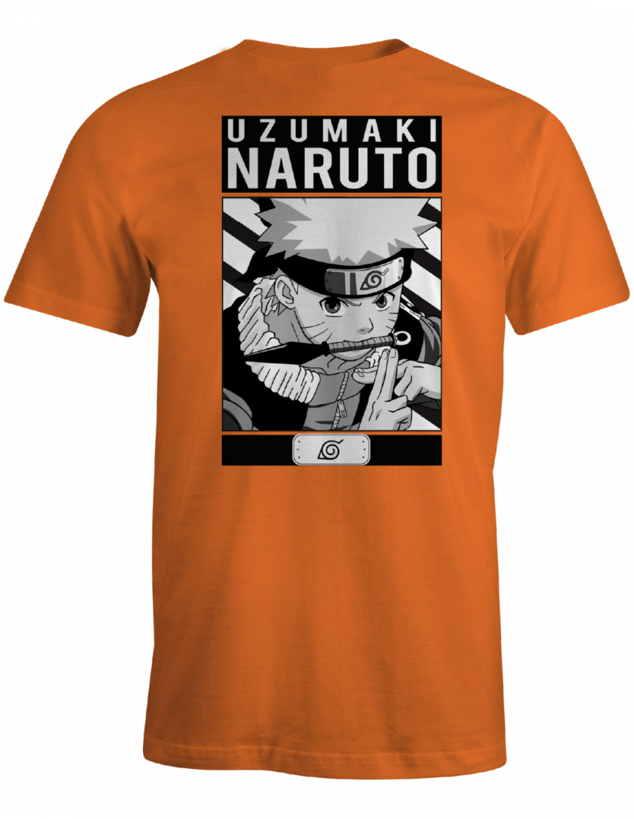 Cotton Tričko Naruto - Uzumaki Naruto Fight (velikost XXL)
