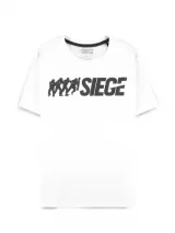 Tričko Rainbow Six: Siege - White logo