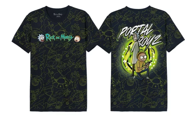 Tričko Rick and Morty - Portal Boyz