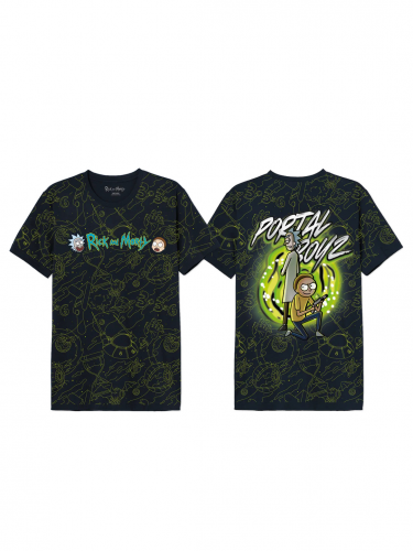 Tričko Rick and Morty - Portal Boyz