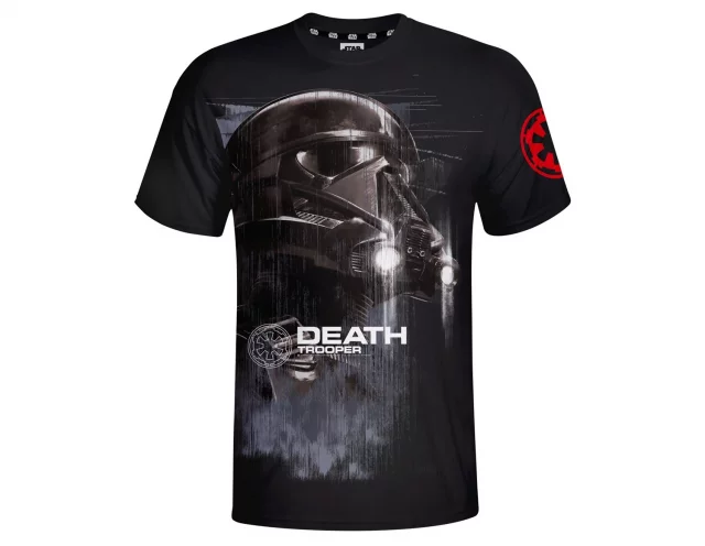 Tričko Star Wars - Death Trooper - černé (velikost S)