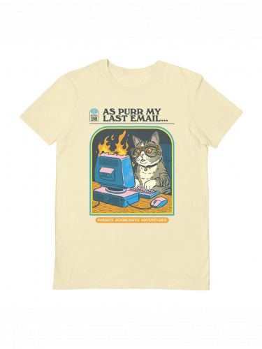 Tričko Steven Rhodes - As Purr My Last Email