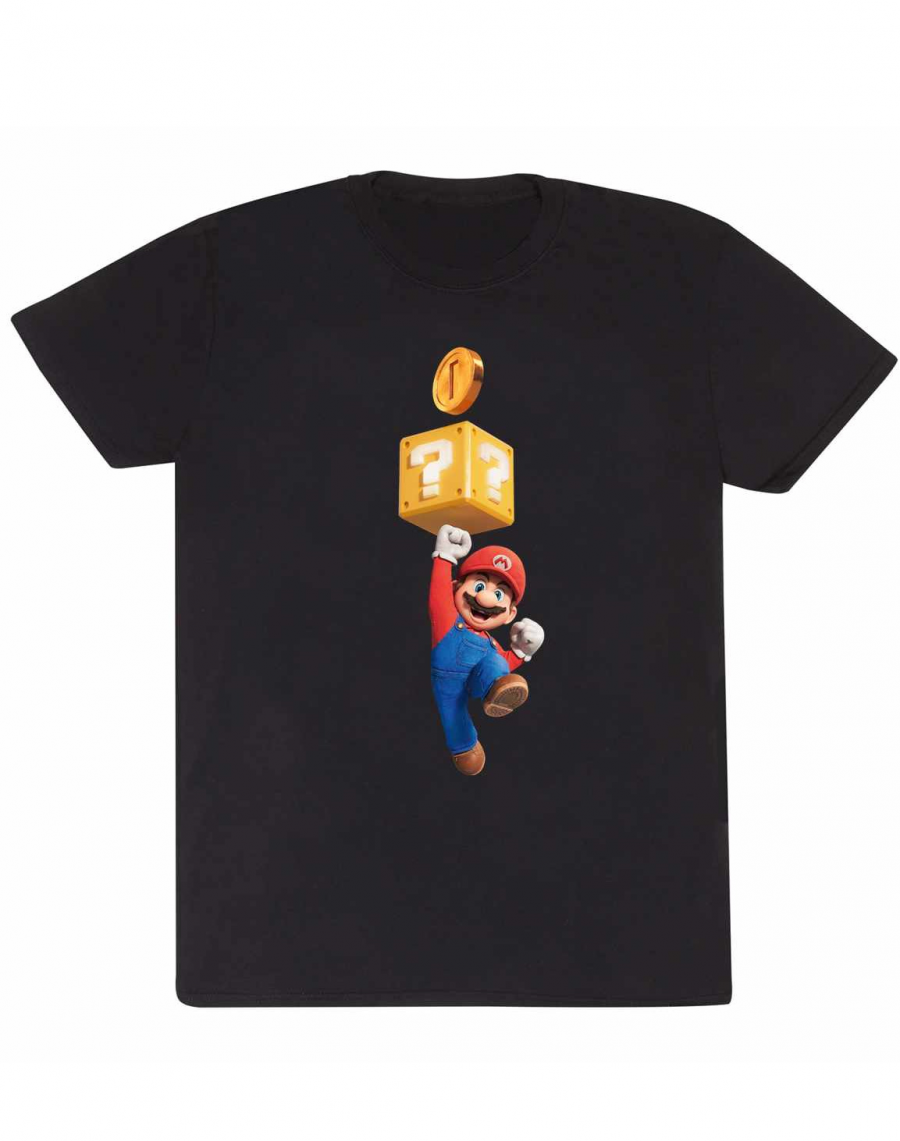 Heroes Tričko Super Mario Bros. - Mario Coin (velikost S)