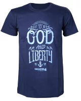 Tričko Uncharted 4 - God and Liberty