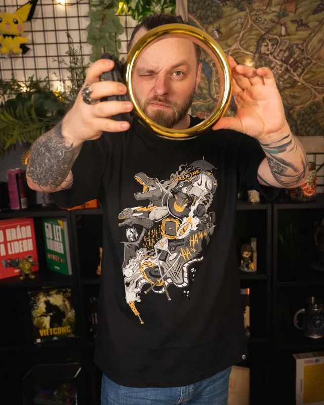 Tričko Xzone Originals - 25 let geek příběhů (velikost XXL)