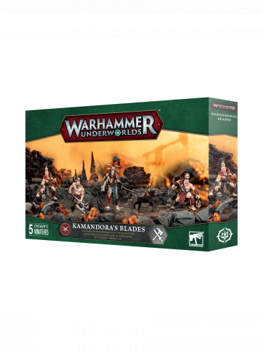 Desková hra Warhammer Underworlds - Kamandoras Blades (5 figurek) (rozšíření)