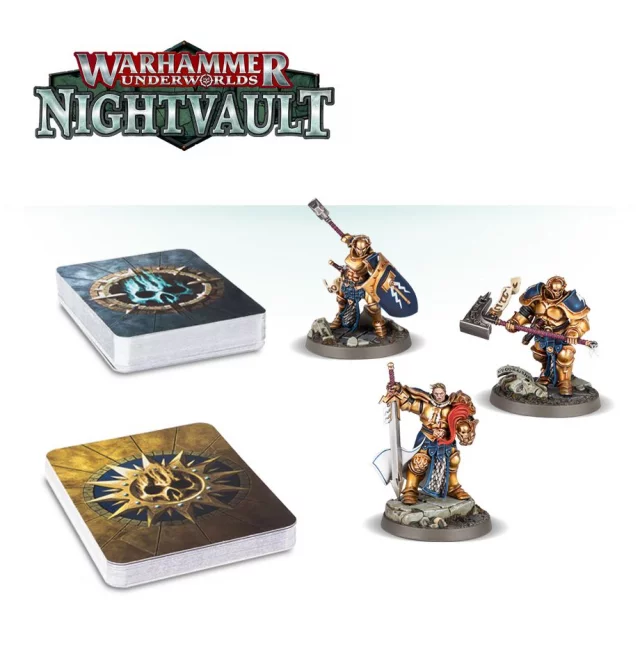 Desková hra Warhammer Underworlds: Nightvault – Steelhearts Champions (rozšíření)