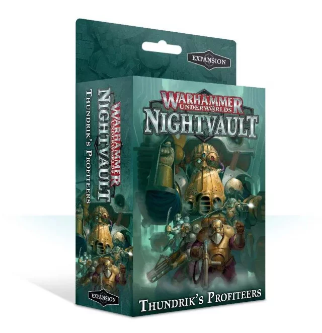 Desková hra Warhammer Underworlds: Nightvault – Thundriks Profiteers (rozšíření) (poškozený obal)