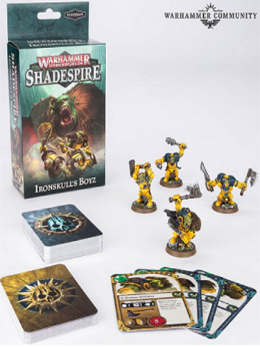 Desková hra Warhammer Underworlds: Shadespire - Ironskulls Boyz (rozšíření)