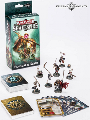 Desková hra Warhammer Underworlds: Shadespire - Sepulchral Guard (rozšíření) - poškozený obal