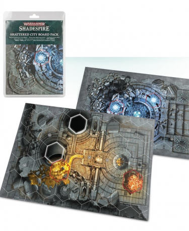 Desková hra Warhammer Underworlds: Shattered City (herní deska)