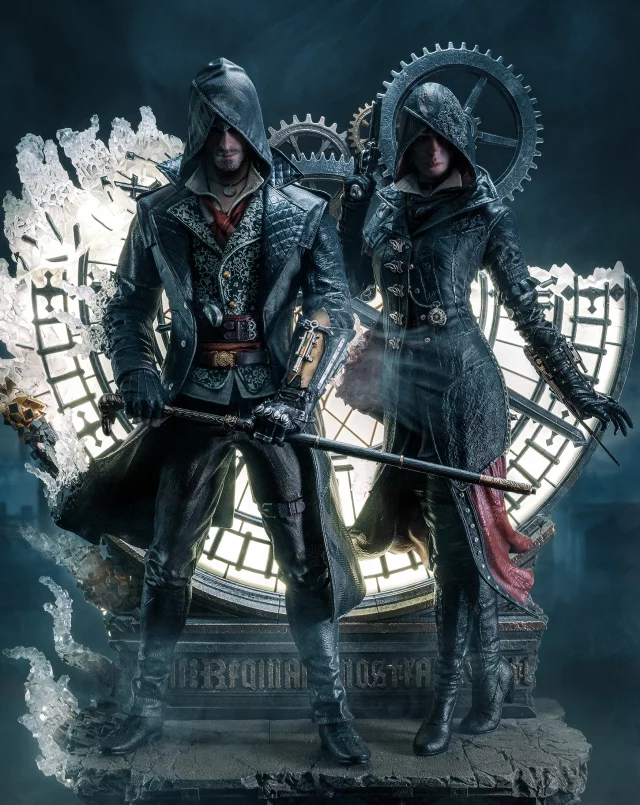 Socha Assassin's Creed - Jacob & Evie Frye 1:4 Scale Statue (PureArts)