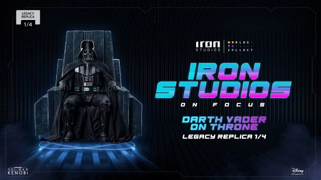 [ENG] ON FOCUS | Statue Darth Vader on Throne - Star Wars - Legacy Replica 1/4 - Iron Studios