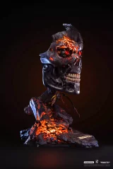 Socha Terminator 2 - T-800 Battle Damaged 1:1 Scale Art mask (PureArts)