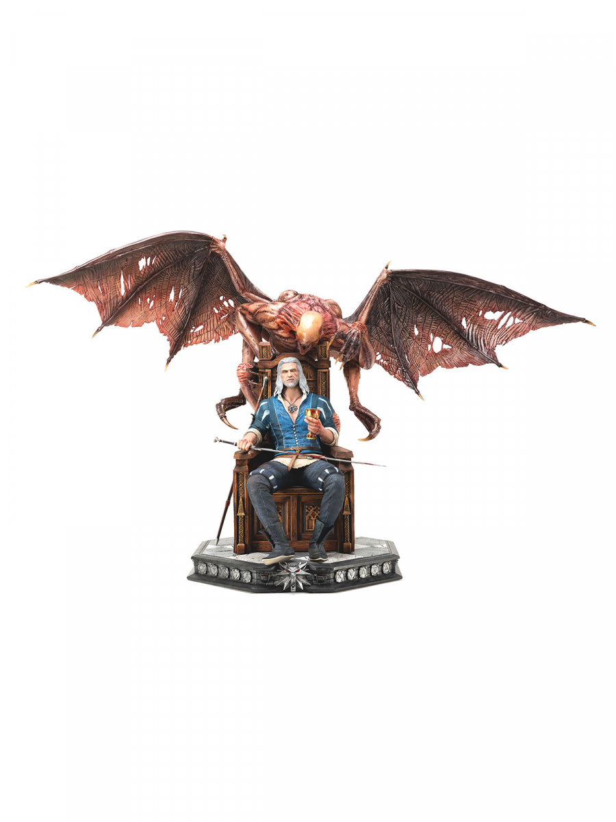 PureArts Socha Zaklínač - Geralt 1/4 Scale Deluxe Statue (PureArts)