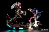 Výhodný set Socha League of Legends - Jinx & Vi 1/6 Scale Statue (PureArts)