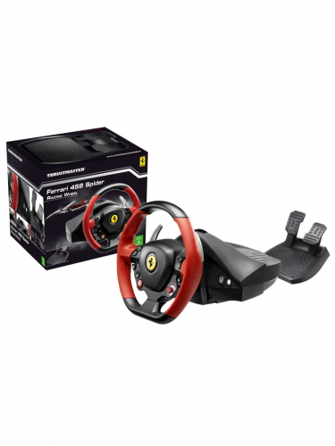Sada volantu a pedálů Thrustmaster Ferrari 458 SPIDER (Xbox One, Xbox Series X | S) (XBOX)