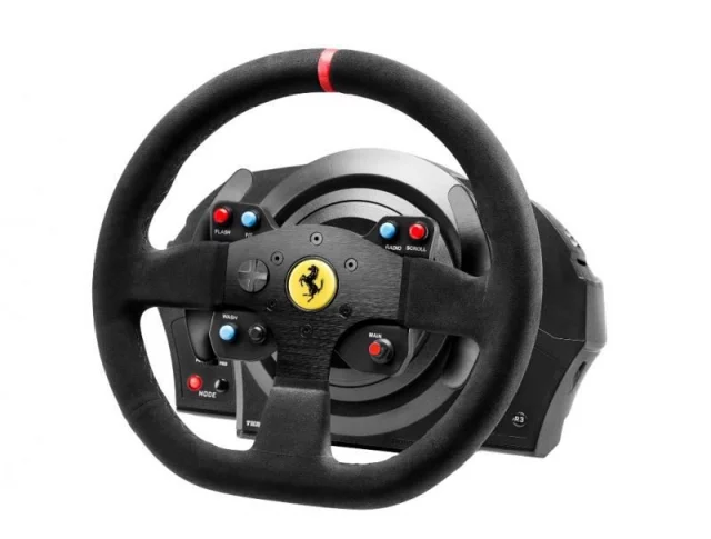 Sada volantu a pedálů Thrustmaster T300 Ferrari 599XX EVO Alcantara (PS5, PS4, PS3, PC)