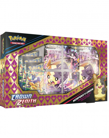Karetní hra Pokémon TCG: Crown Zenith - Morpeko V-UNION Premium Playmat Collection (poškozený obal)