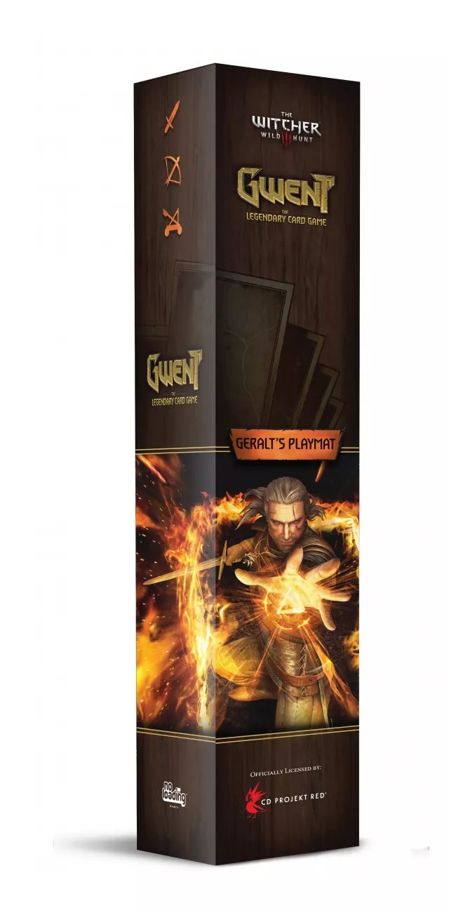 Výhodný set Herní podložka Gwint - Geralt + Ciri - Podložka pod myš