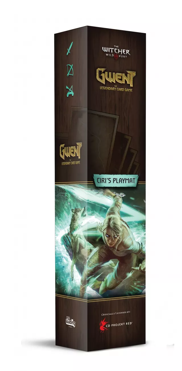 Výhodný set Herní podložka Gwint - Geralt + Ciri - Zaklínač