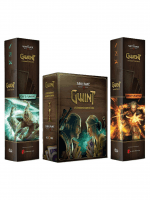 Výhodný set Karetní hra Zaklínač 3: Divoký Hon - Gwint CZ a Herní podložka Gwint - Geralt, Ciri