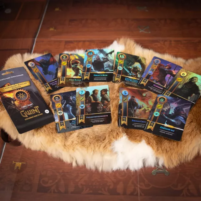 Výhodný set Karetní hra Zaklínač 3: Divoký Hon - Gwint CZ + Ballads Legendary Foil Cards - Kompletní sada CZ