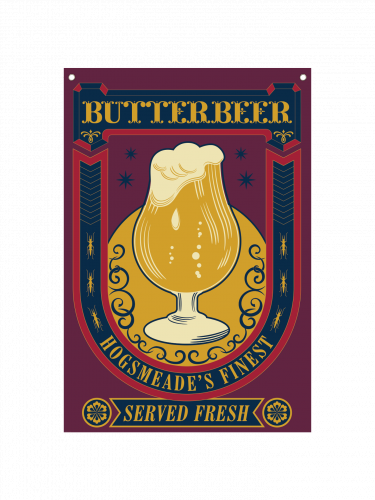 Vlajka Harry Potter - Buterbeer