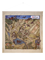 Wallscroll Kingdom Come: Deliverance II - Mapa Malešova