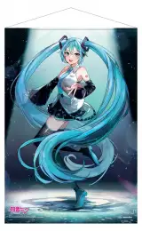 Wallscroll Vocaloid - Hatsune Miku On Top of the World - Látkový plakát