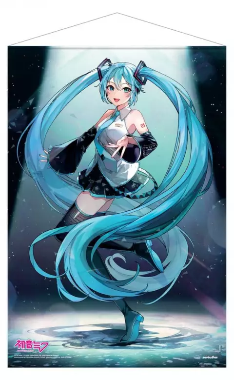 Wallscroll Vocaloid - Hatsune Miku On Top of the World - Látkový plakát
