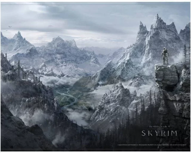 Wallscroll The Elder Scrolls V: Skyrim - Valley