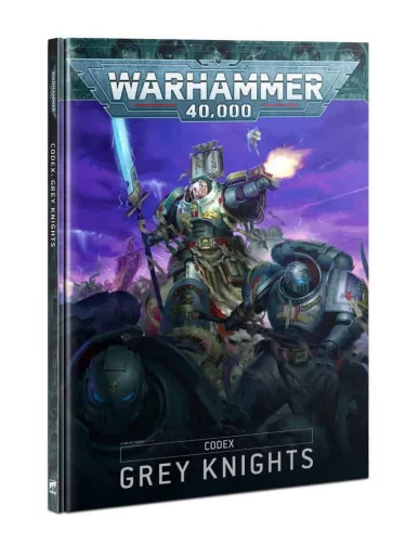 Kniha W40k: Codex: Grey Knights (2021) (poškozený obal)