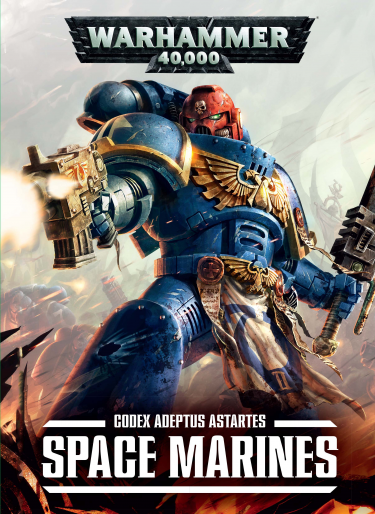 Kniha W40k: Codex: Space Marines (2017)