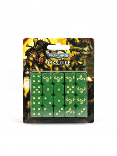 Kostky Warhammer 40000 - Orks (20 ks)