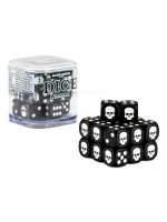 Kostky Warhammer Dice Cube (20 ks), šestistěnné - černé