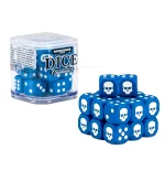 Kostky Warhammer Dice Cube (20 ks), šestistěnné - modré
