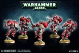 vyřazeno W40k: Chaos Space Marine Raptors (5 figurek) - Desková hra
