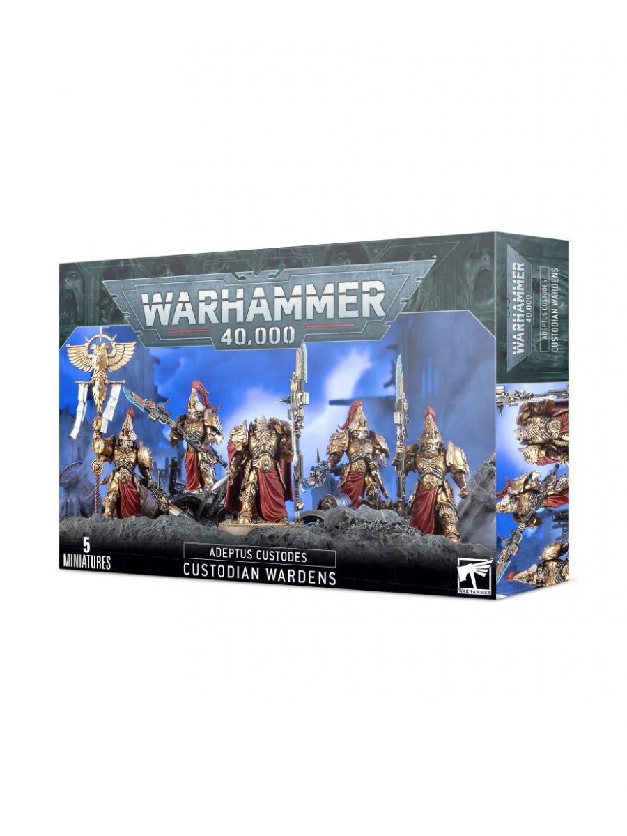 Games-Workshop W40k: Adeptus Custodes - Custodian Wardens (5 figurek)