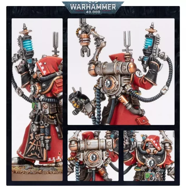 W40k: Adeptus Mechanicus - Technoarcheologist (1 figurka)