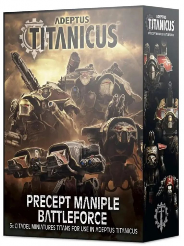 W40k: Adeptus Titanicus - Precept Maniple Battleforce (5 figurek)