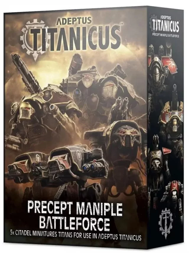 W40k: Adeptus Titanicus - Precept Maniple Battleforce (5 figurek)